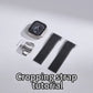 Apple Watch / Ultra Uyumlu AquaLink Kordon Vanguard Gümüş Toka bikordon