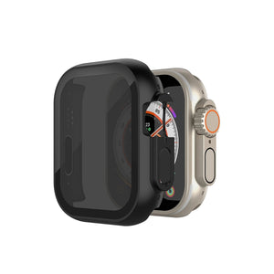 Apple Watch Ultra Uyumlu Privacy Gizli Ekran Koruyucu Kasa 49mm bikordon