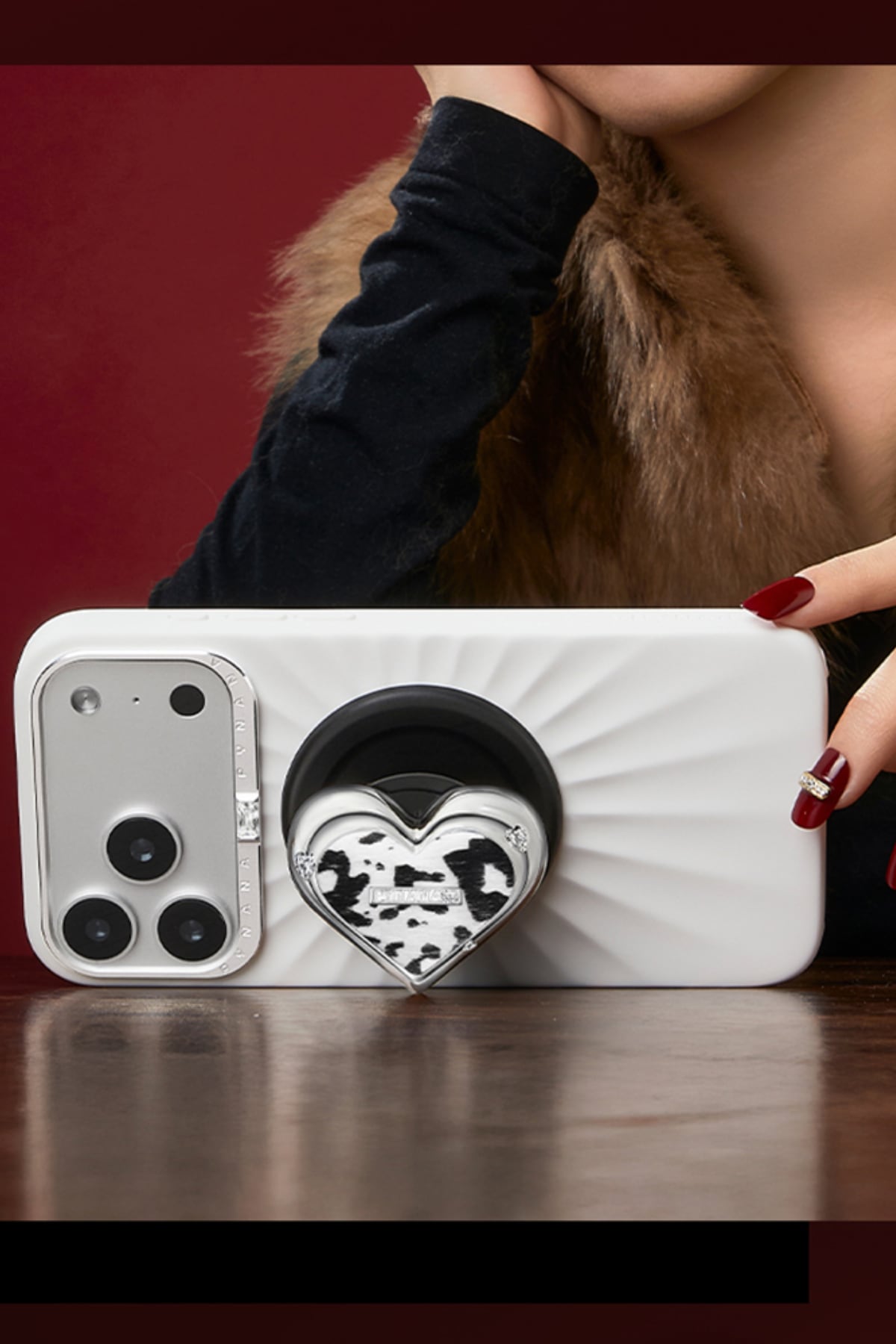 Pynana AmourWild Serisi Magsafe Uyumlu Ring Stand Telefon Tutucu Pynana