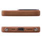 Pynana Dancing Circle iPhone 16 Pro Max Standlı Kılıf Magsafe Uyumlu Kahverengi Pynana
