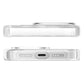 Pynana Dancing Streamer Magsafe Uyumlu iPhone 15 Pro Max Standlı Kılıf Beyaz Pynana