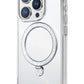 Pynana Dancing Streamer Magsafe Uyumlu iPhone 16 Pro Standlı Kılıf Beyaz Pynana