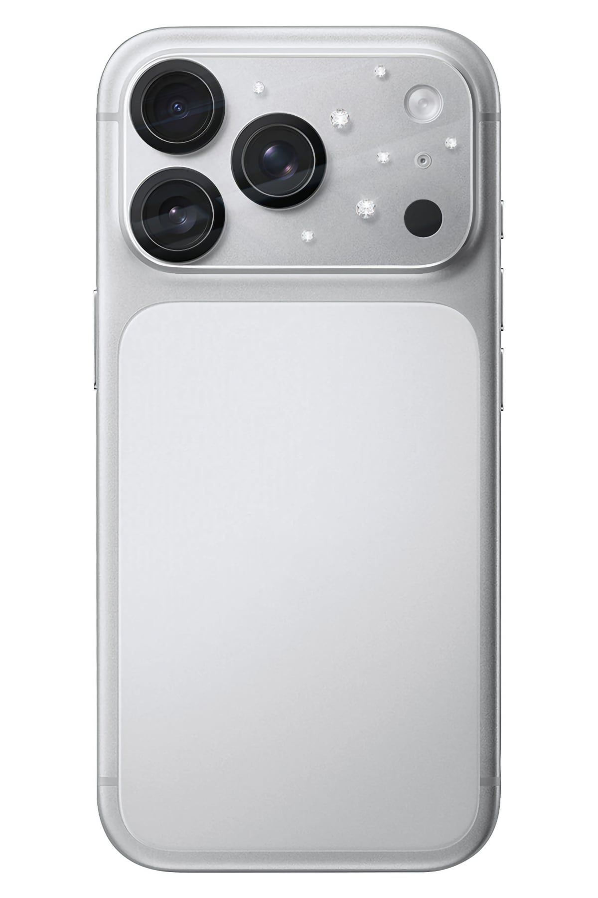 Pynana iPhone 17 Pro / Max Diamond Sky Serisi Taşlı Kamera Ada Lens Koruyucu Şeffaf Pynana