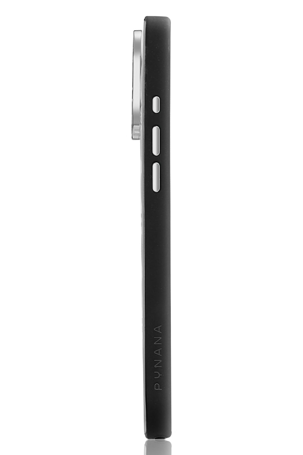Pynana Metal Diamond iPhone 16 Pro Max Kılıf Beyaz Pynana