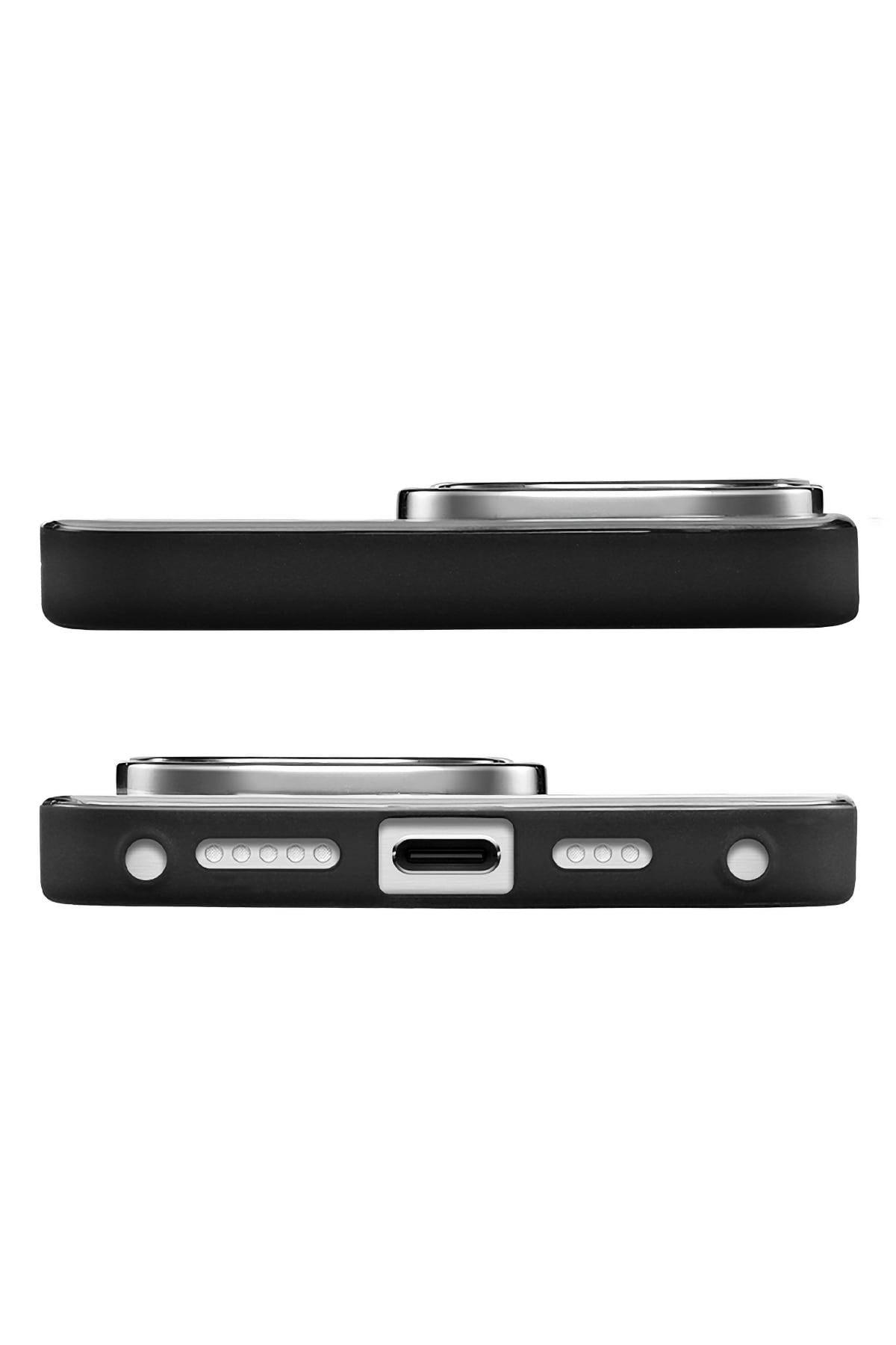 Pynana Metal Diamond iPhone 16 Pro Max Kılıf Beyaz Pynana