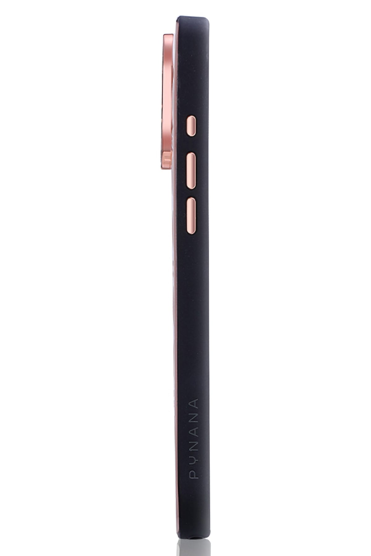Pynana Metal Grid iPhone 16 Pro Kılıf Askı Aparatlı Pembe Pynana