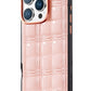 Pynana Metal Grid iPhone 16 Pro Max Kılıf Askı Aparatlı Pembe Pynana