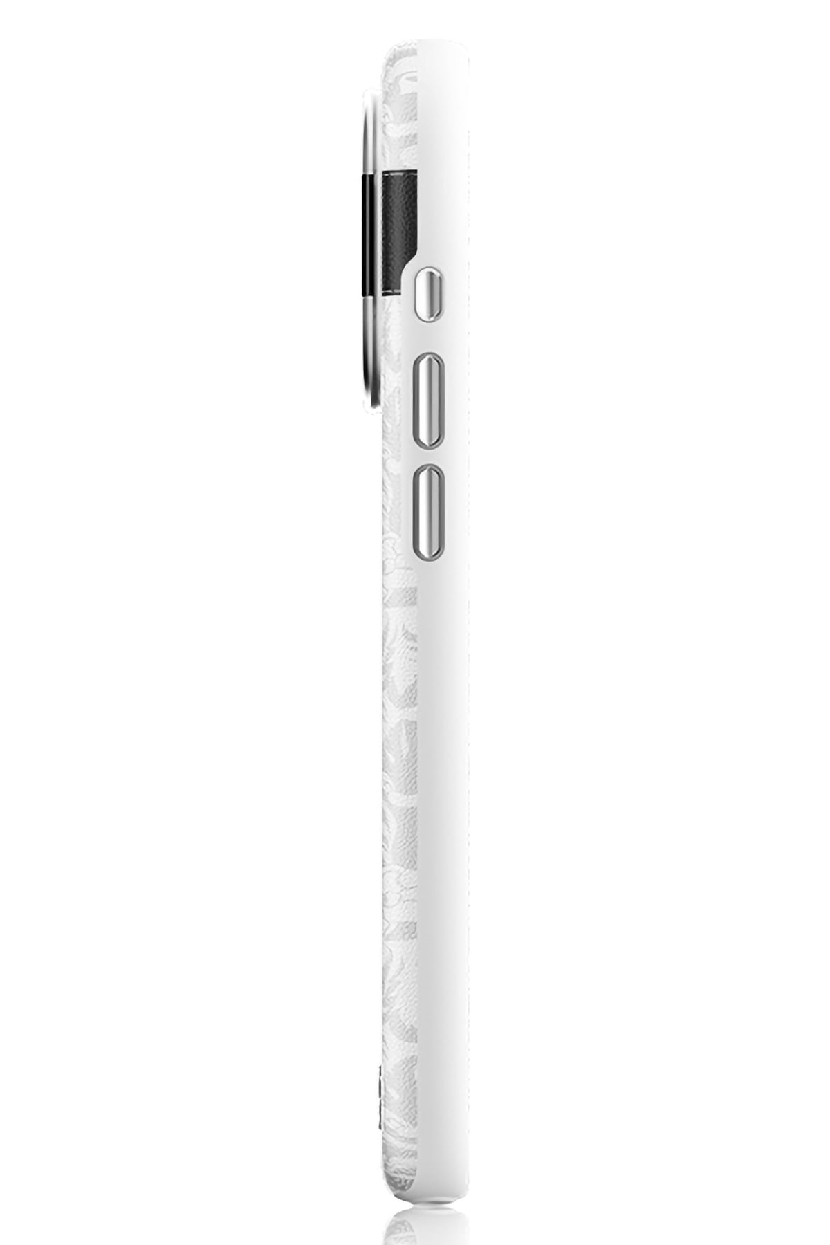 Pynana Print Serisi iPhone 15 Pro Max Magsafe Uyumlu Kılıf Beyaz Pynana