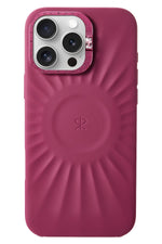 Pynana Starlight iPhone 16 Pro Kılıf Magsafe Uyumlu Bordo (Kopya) Pynana