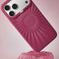 Pynana Starlight iPhone 16 Pro Max Kılıf Magsafe Uyumlu Bordo Pynana