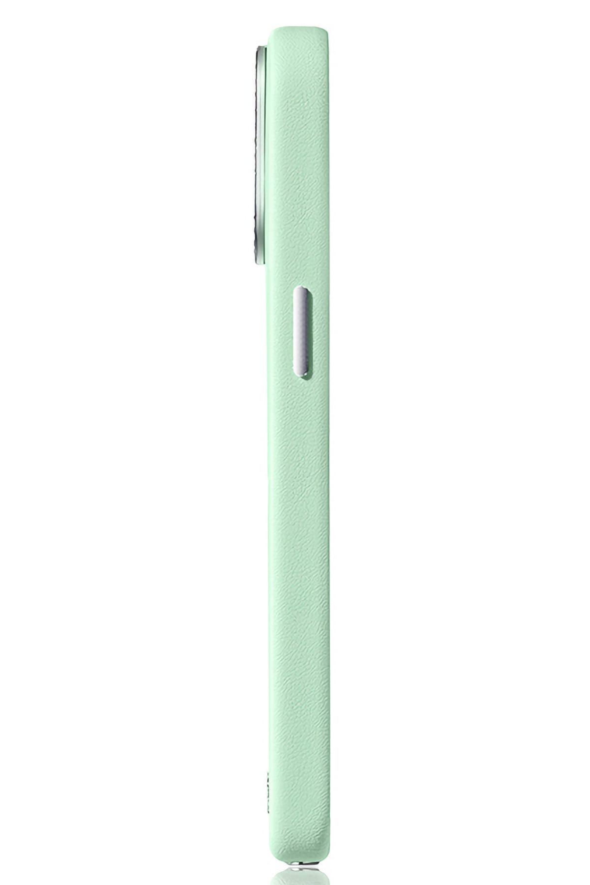 Pynana Starry iPhone 14 Pro Deri Kılıf Yeşil Pynana
