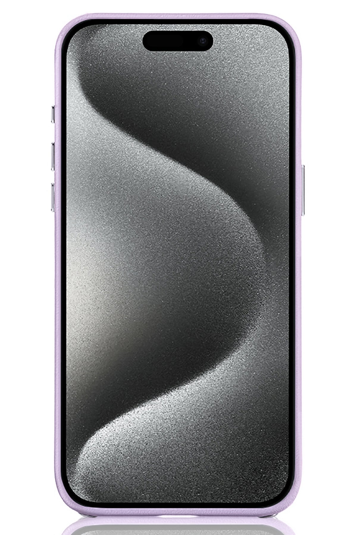 Pynana Starry iPhone 15 Pro Max Deri Kılıf Lila Pynana