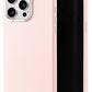 Pynana Starry iPhone 16 Pro Deri Kılıf Magsafe Uyumlu Pembe Pynana