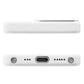 Pynana Starry iPhone 16 Pro Max Deri Kılıf Magsafe Uyumlu Beyaz Pynana