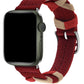 Apple Watch Compatible Basic Loop Knitted Band Reddish 