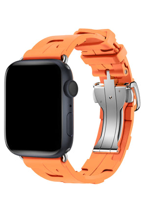 Apple Watch Compatible Rug Silicone Band Rinsed 
