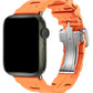 Apple Watch Uyumlu Rug Silikon Kordon Rinsed  bikordon