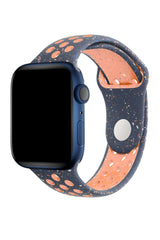 Apple Watch Uyumlu Silikon Delikli Spor Kordon Rios