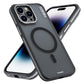 Youngkit Rock Sand Skin iPhone 15 Pro Uyumlu Magsafe Siyah Kılıf  Youngkit