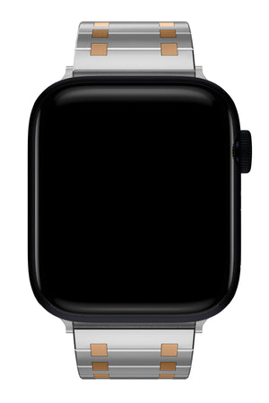 Apple Watch Uyumlu Royal Edition Çelik Kordon Roz  bikordon