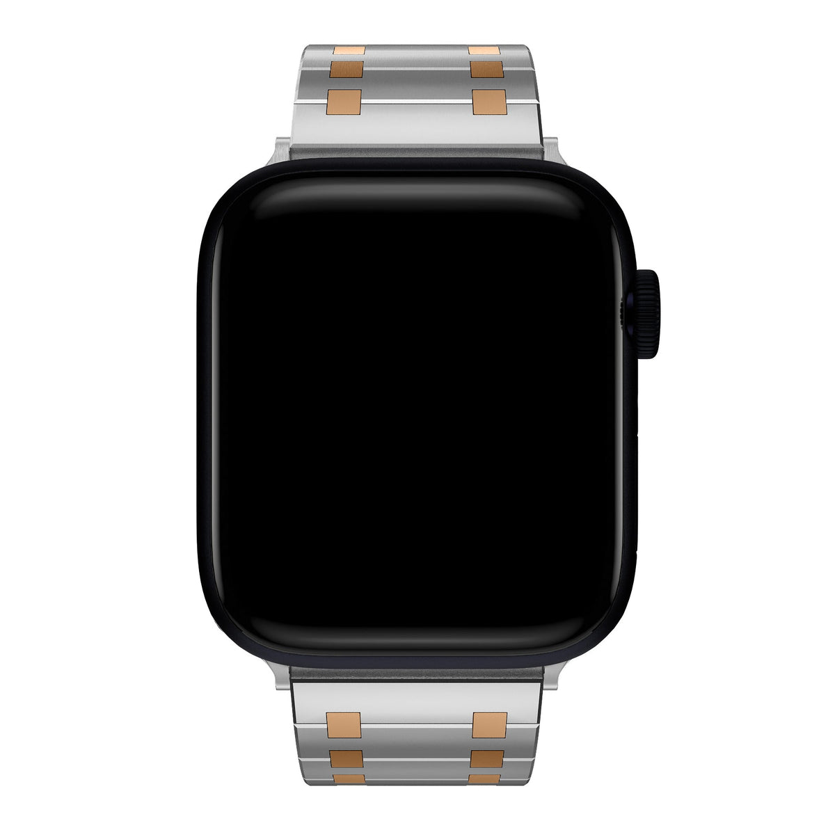 Apple Watch Uyumlu Royal Edition Çelik Kordon Roz  bikordon