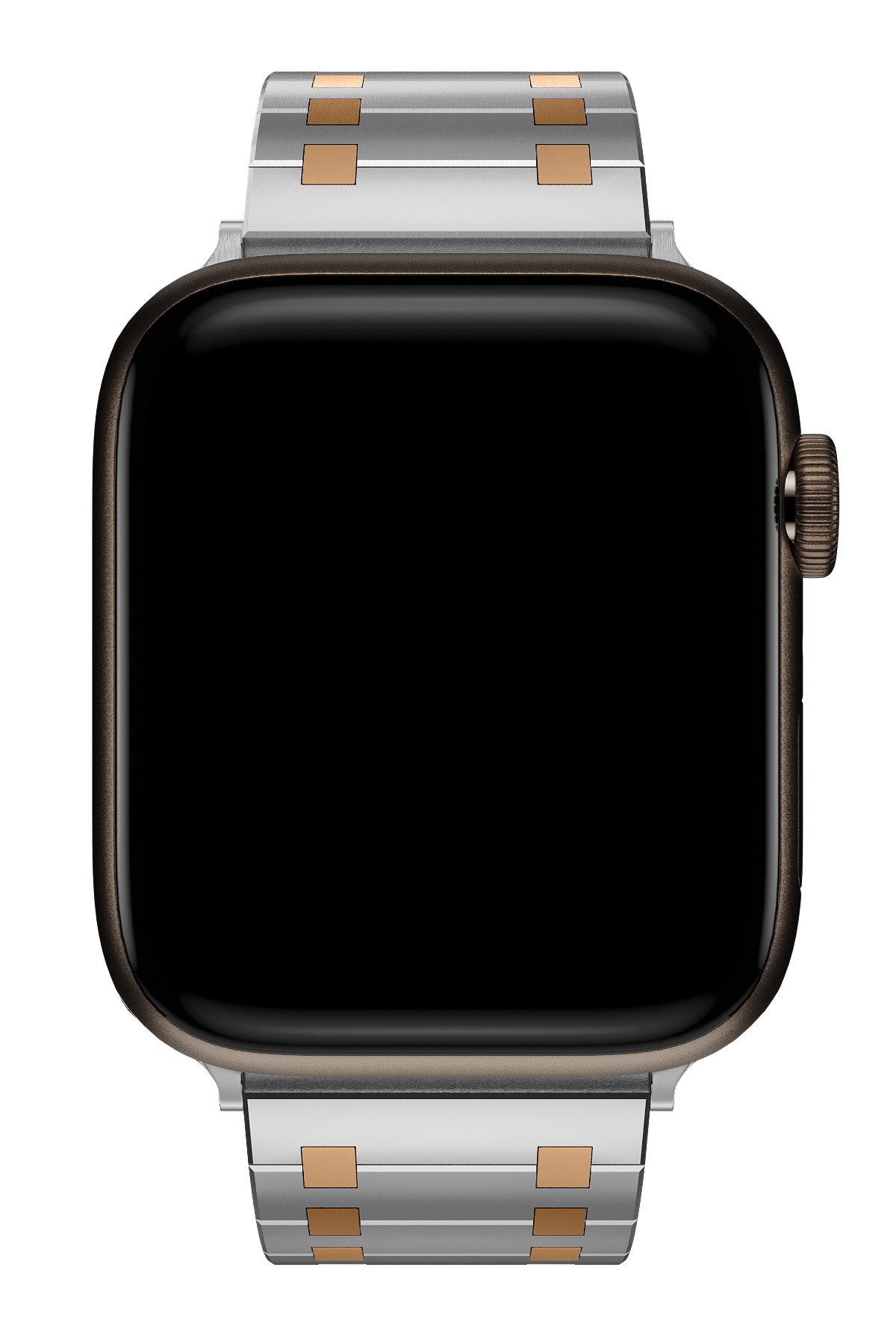 Apple Watch Uyumlu Royal Edition Çelik Kordon Roz  bikordon