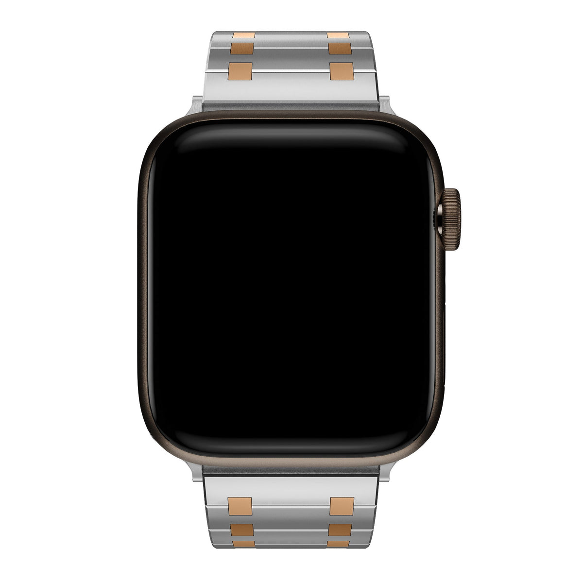 Apple Watch Uyumlu Royal Edition Çelik Kordon Roz  bikordon