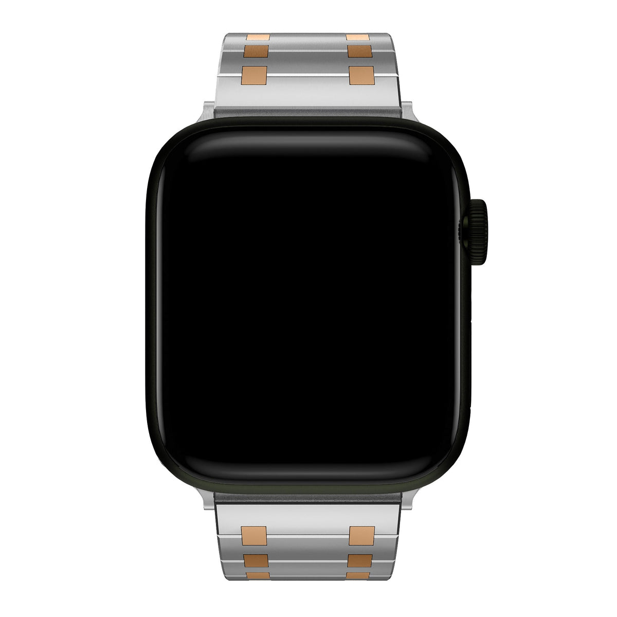 Apple Watch Uyumlu Royal Edition Çelik Kordon Roz  bikordon