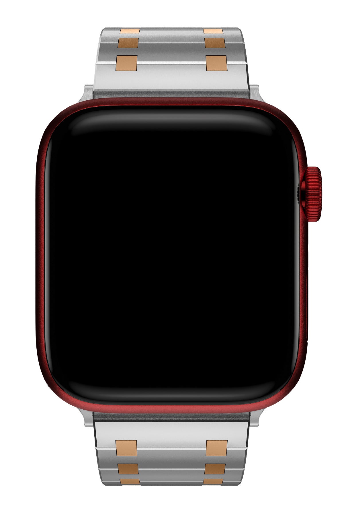 Apple Watch Uyumlu Royal Edition Çelik Kordon Roz  bikordon