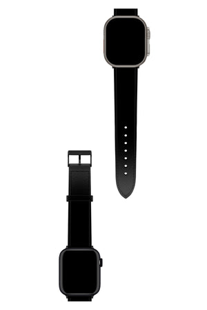 Apple Watch Uyumlu Saffiano Deri Kordon Rubin  bikordon