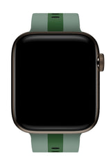 Apple Watch Uyumlu Dual Silikon Kordon Sage