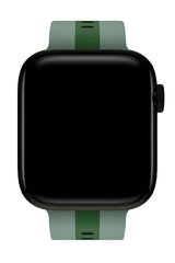 Apple Watch Uyumlu Dual Silikon Kordon Sage