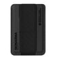 SkinArma iPhone 15 Pro Compatible Saido Kado Case with Card Holder and Stand Black 