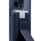 SkinArma iPhone 15 Pro Uyumlu Saıdo Kado Kartlıklı Standlı Kılıf Mavi  SkinArma