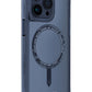 SkinArma iPhone 15 Pro Max Uyumlu Saıdo Kado Kartlıklı Standlı Kılıf Mavi  SkinArma