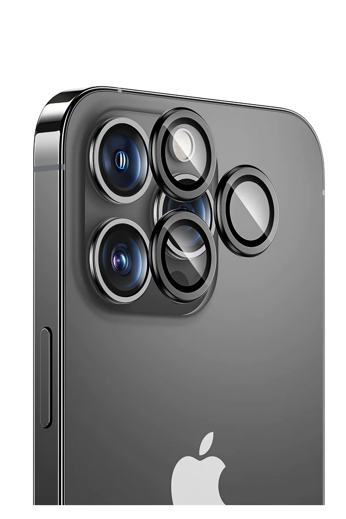 Benks Dr Sapphire iPhone 14 Pro / 14 Pro Max Lens Koruyucu Siyah Benks