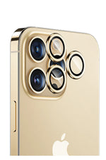 Benks Dr Sapphire iPhone 14 Pro / 14 Pro Max Lens Koruyucu Gold Benks