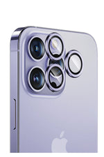 Benks Dr Sapphire iPhone 14 Pro / 14 Pro Max Lens Koruyucu Derin Mor Benks