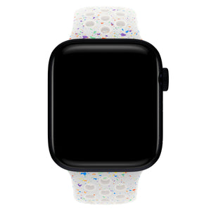 Apple Watch Uyumlu Silikon Delikli Spor Kordon Satin  bikordon