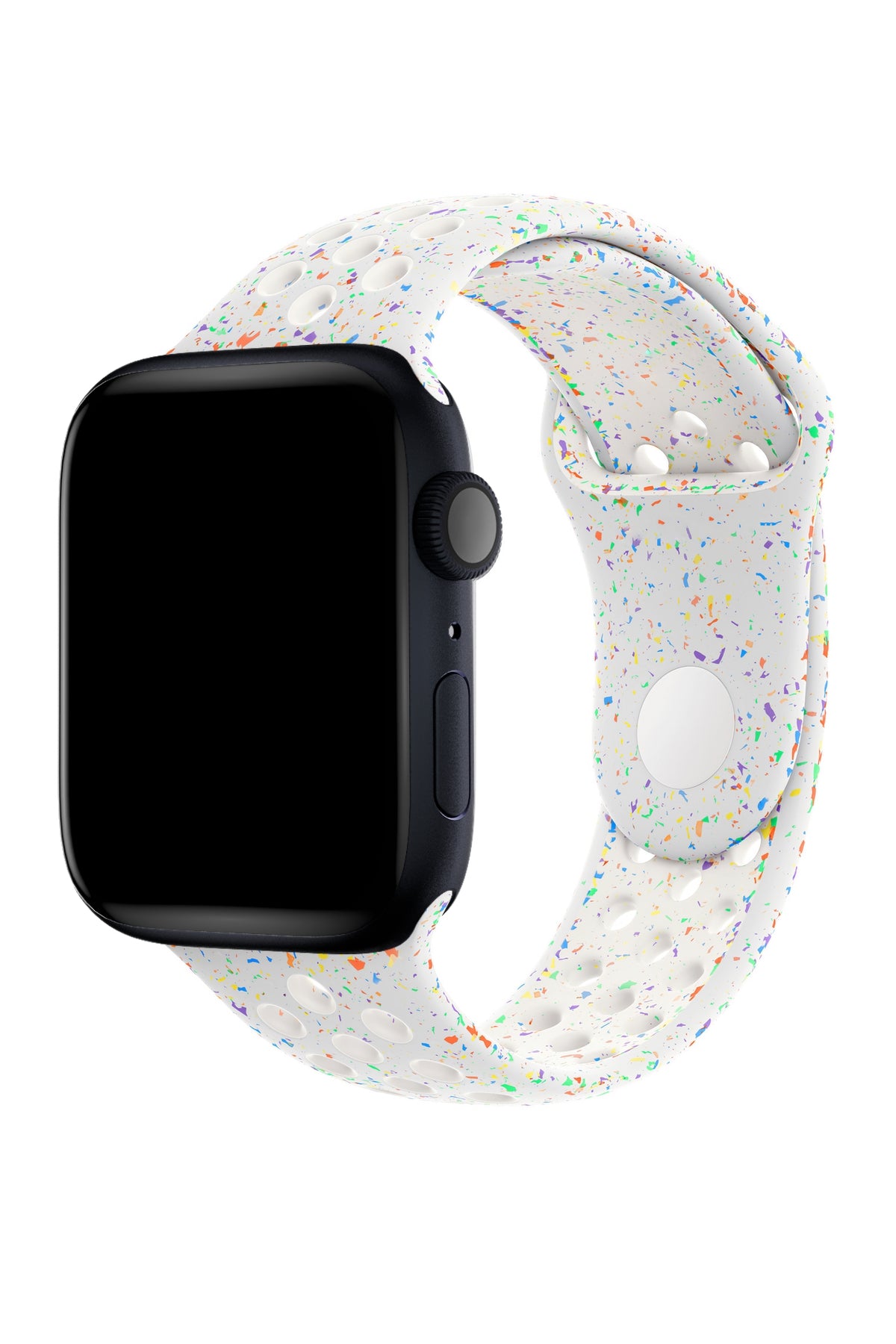 Apple Watch Uyumlu Silikon Delikli Spor Kordon Satin  bikordon