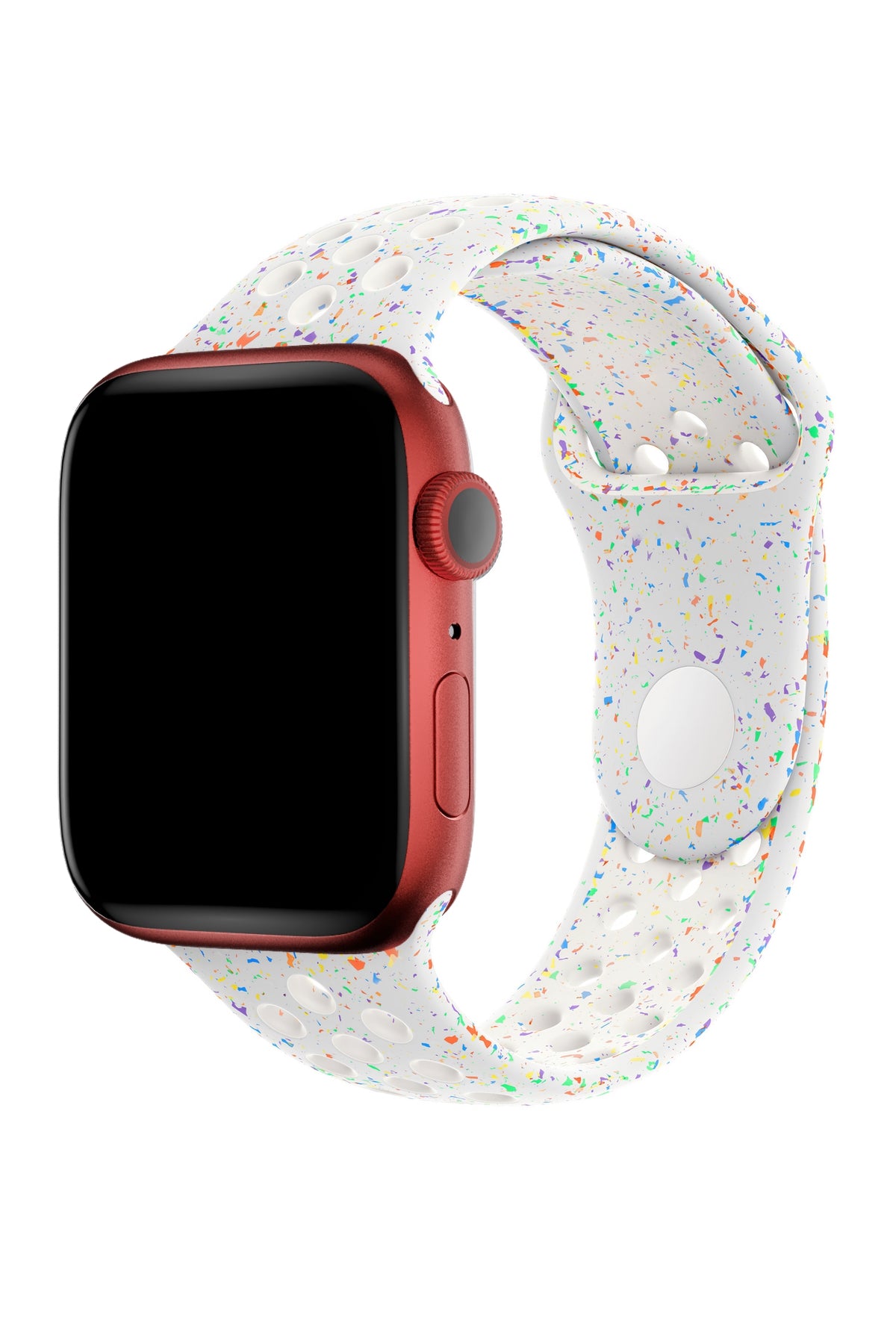 Apple Watch Uyumlu Silikon Delikli Spor Kordon Satin  bikordon