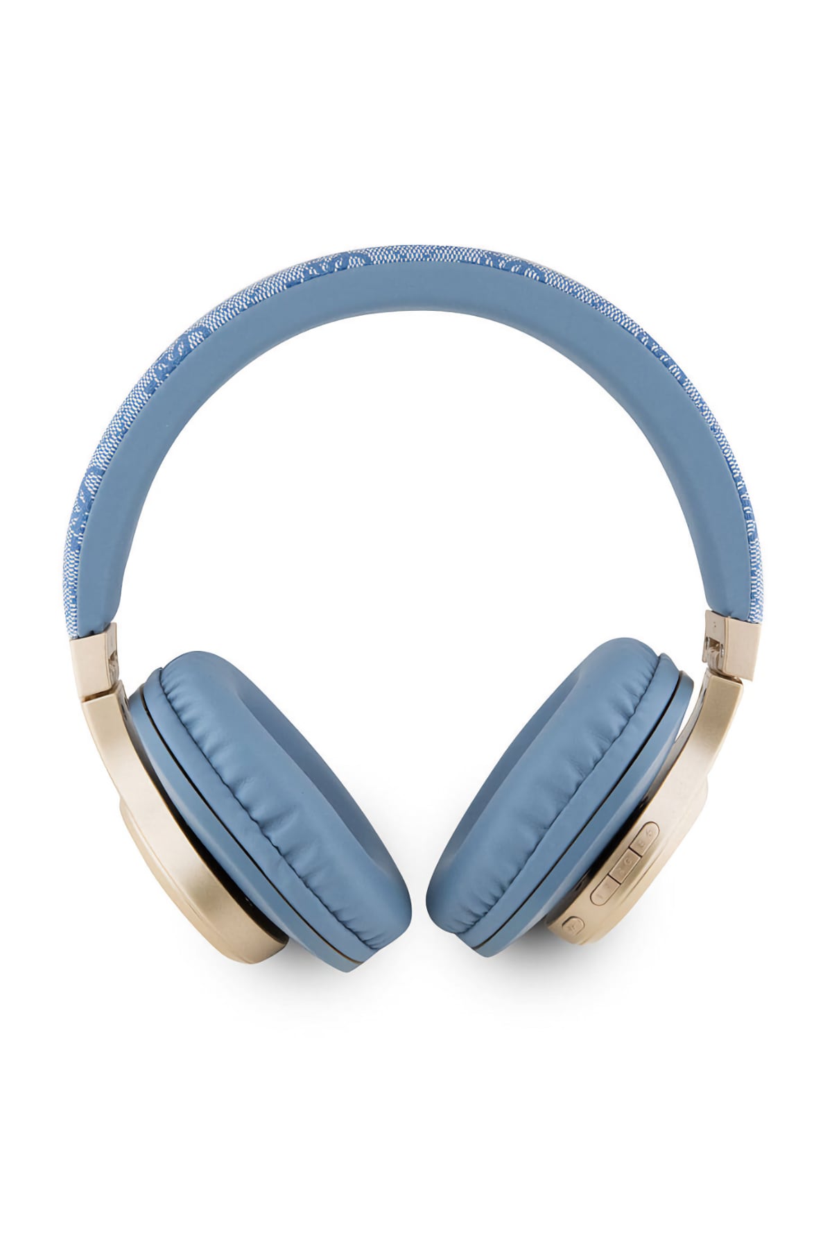Guess Script Gold Kulak Üstü Bluetooth 5.3 Kulaklık Mavi  Guess