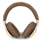 Guess Script Gold Kulak Üstü Bluetooth 5.3 Kulaklık Kahverengi  Guess