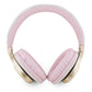 Guess Script Gold On-Ear Bluetooth 5.3 Headphones Pink 