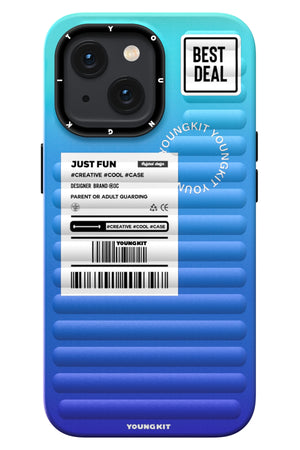 Youngkit Secret Color iPhone 13 Mavi Kılıf  Youngkit