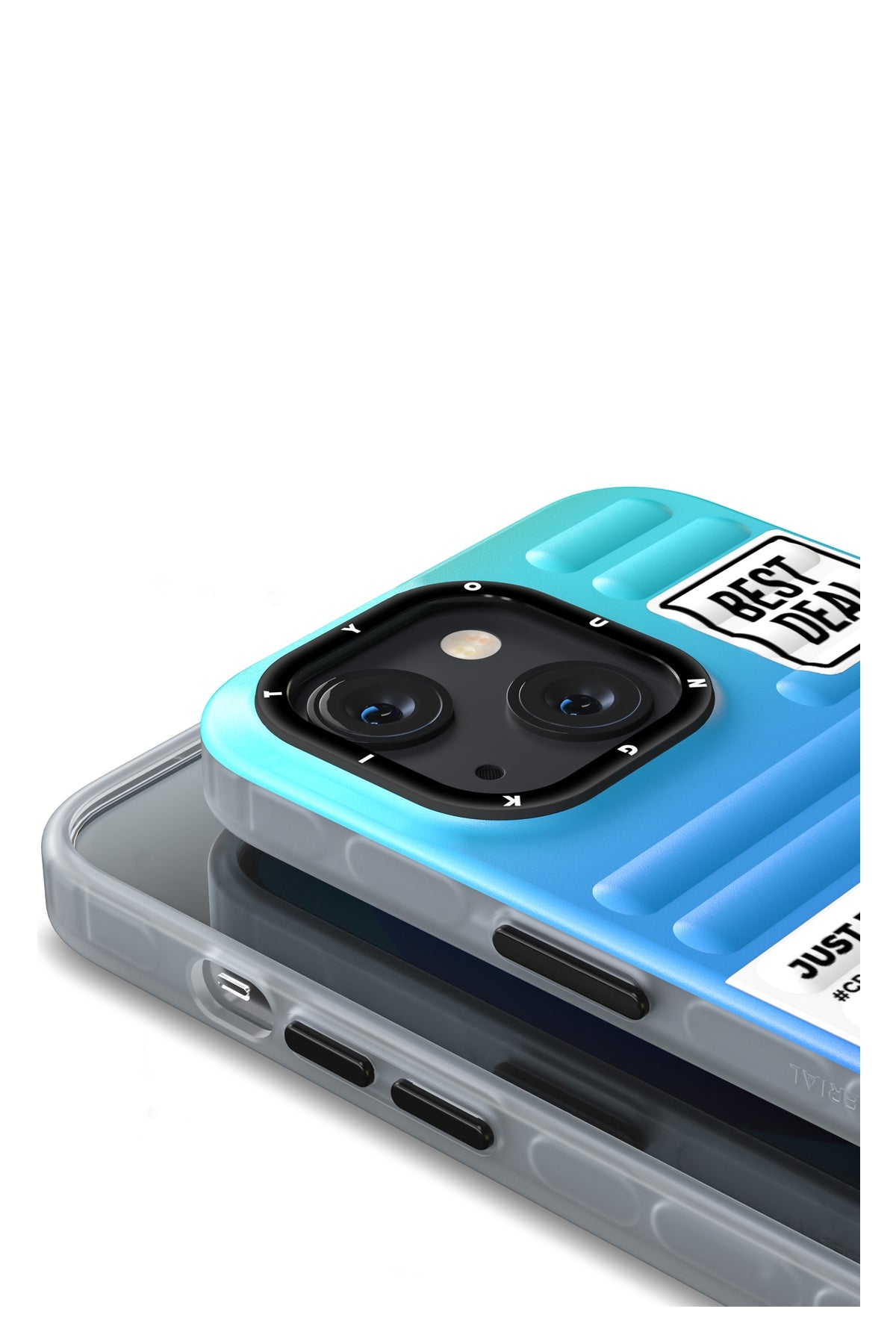 Youngkit Secret Color iPhone 13 Mavi Kılıf  Youngkit
