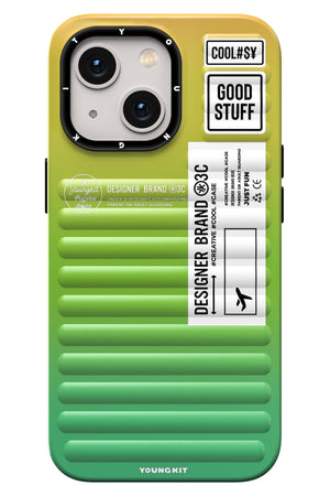 Youngkit Secret Color iPhone 13 Yeşil Kılıf  Youngkit