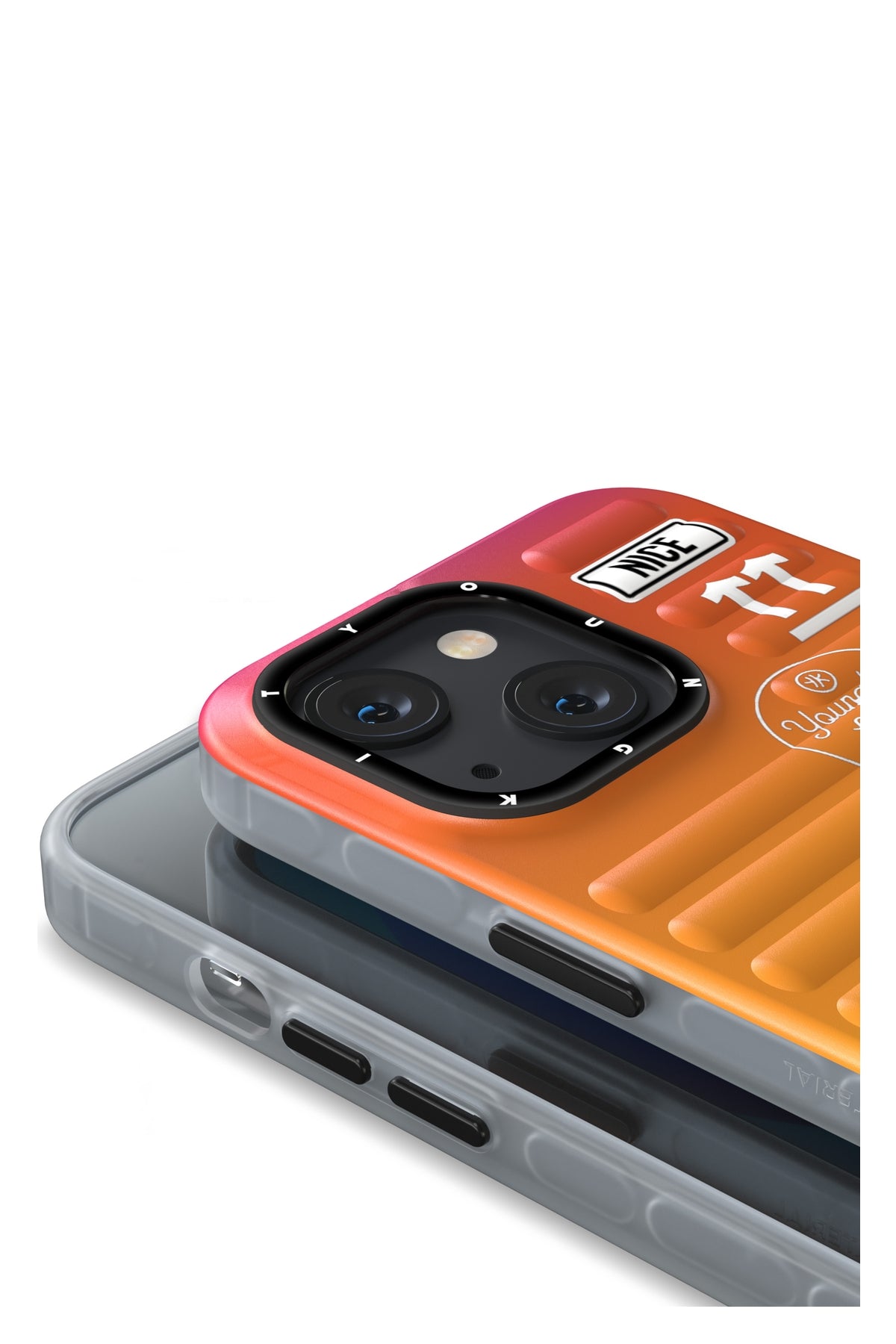 Youngkit Secret Color iPhone 13 Turuncu Kılıf  Youngkit