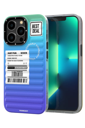 Youngkit Secret Color iPhone 13 Pro Mavi Kılıf