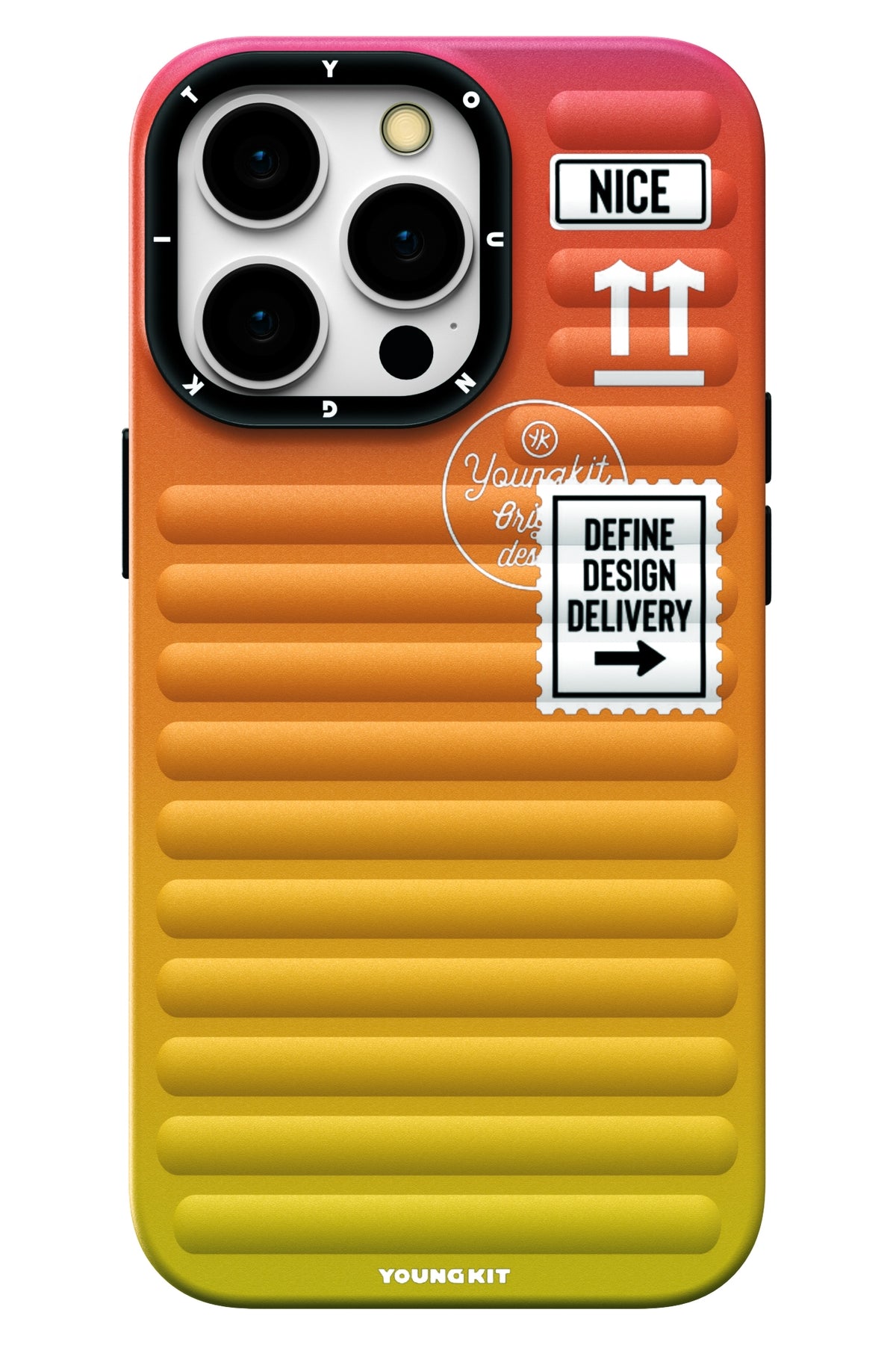 Youngkit Secret Color iPhone 13 Pro Turuncu Kılıf  Youngkit